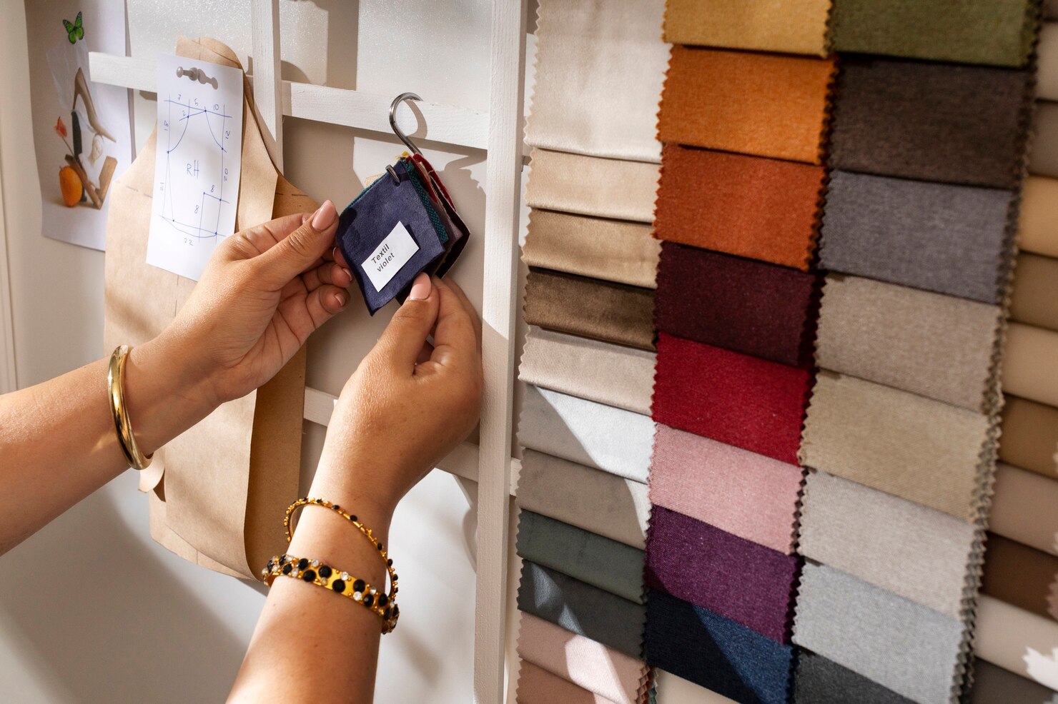 Design workspace with creative tools